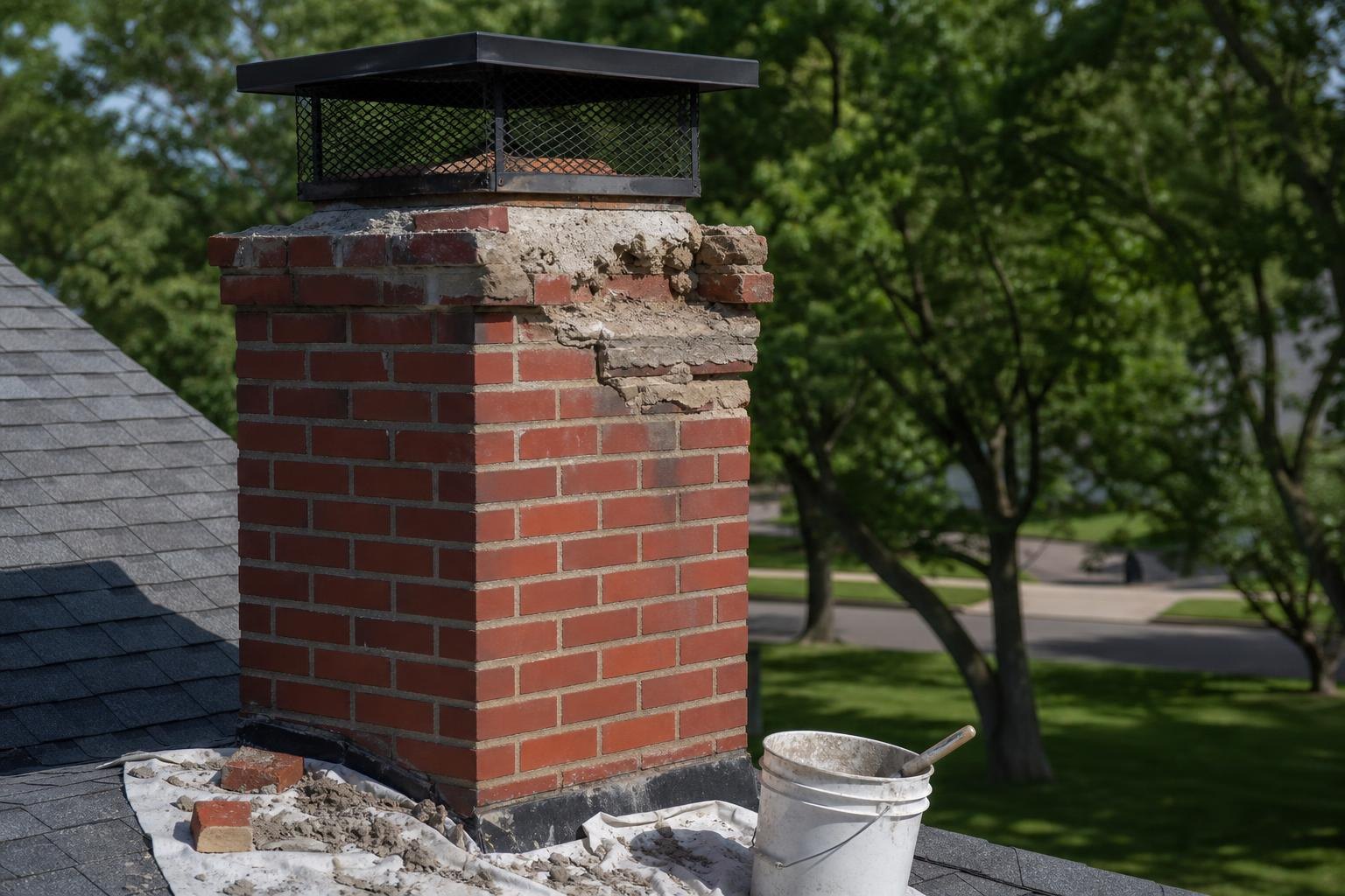 Chimney Cap Installation
