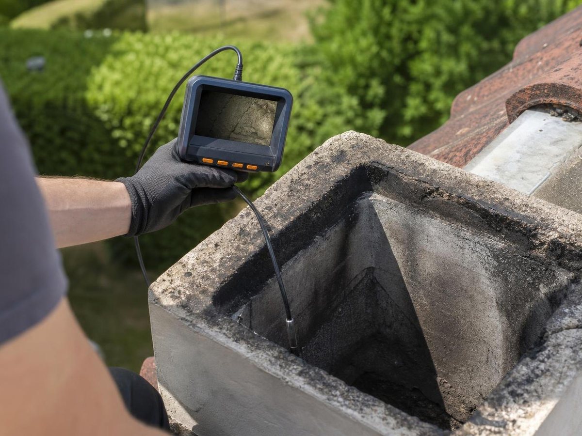 Pebble Chimney Cleaning work in Ridgewood
